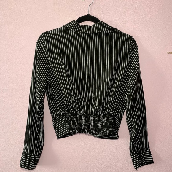 NEW Cotton On Striped Button Up - Picture 2 of 3